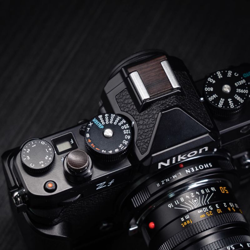 Nikon DF Shutter Button Hot Shoe Cover Set - iWoodStore
