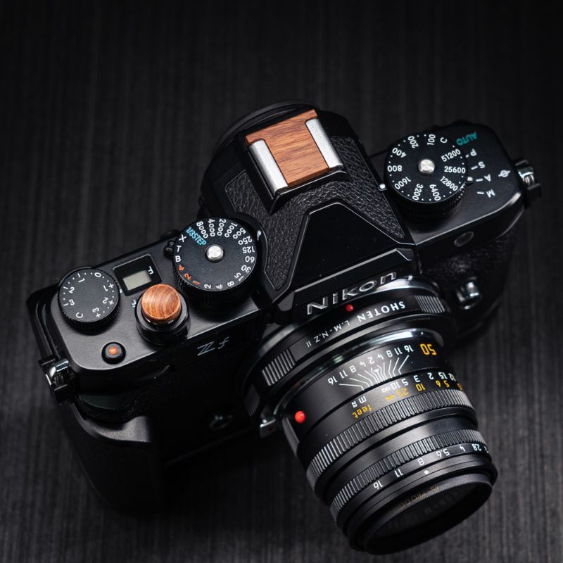 Nikon DF Shutter Button Hot Shoe Cover Set - iWoodStore