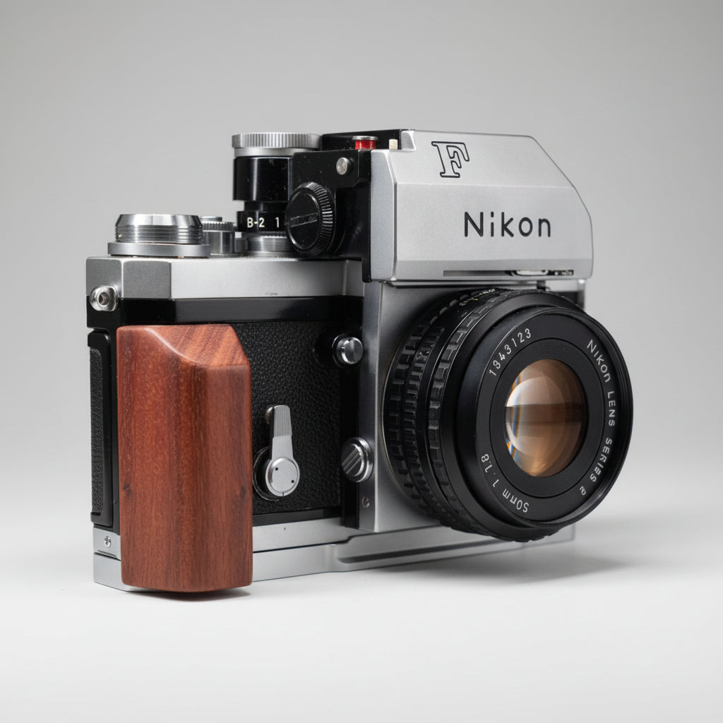 Nikon F Grip Wood YW Design - iWoodStore