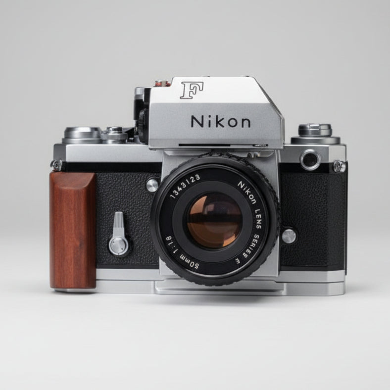 Nikon F Grip Wood YW Design - iWoodStore