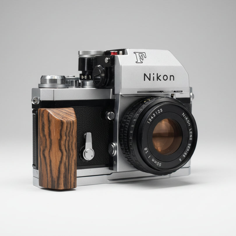 Nikon F Grip Wood YW Design - iWoodStore