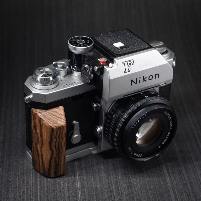 Nikon F Grip Wood YW Design - iWoodStore