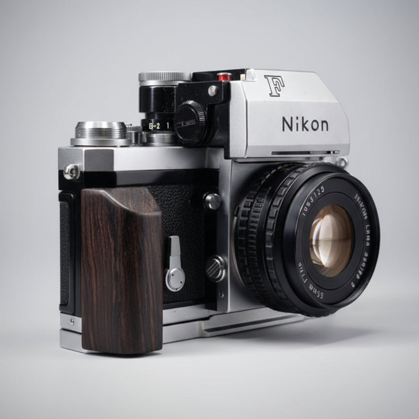 Nikon F Grip Wood YW Design - iWoodStore