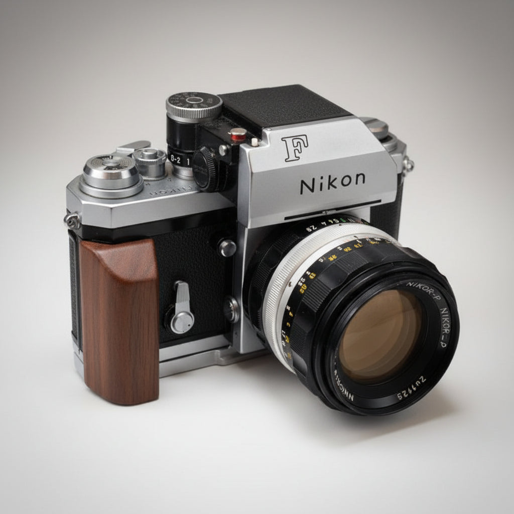 Nikon F Grip Wood YW Design - iWoodStore