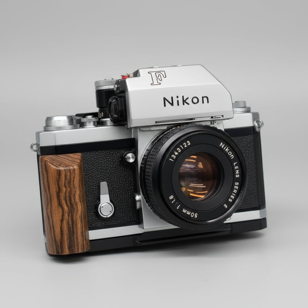 Nikon F Grip Wood YW Design - iWoodStore