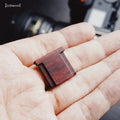 Nikon Z5 Z6 Z50 Hot Shoe Cover Wood - iWoodStore