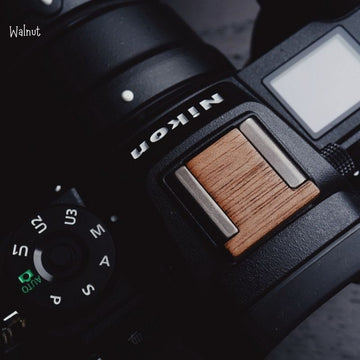 Nikon Z5 Z6 Z50 Hot Shoe Cover Wood - iWoodStore