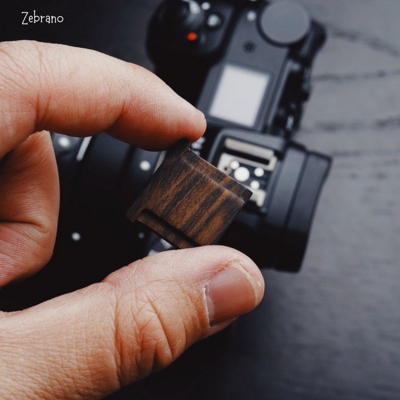 Nikon Z5 Z6 Z50 Hot Shoe Cover Wood - iWoodStore