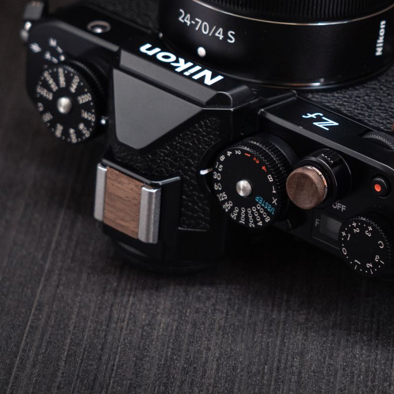 Nikon ZF Hotshoe Cover Shutter Button Set Leica Q3 Fujifilm - iWoodStore
