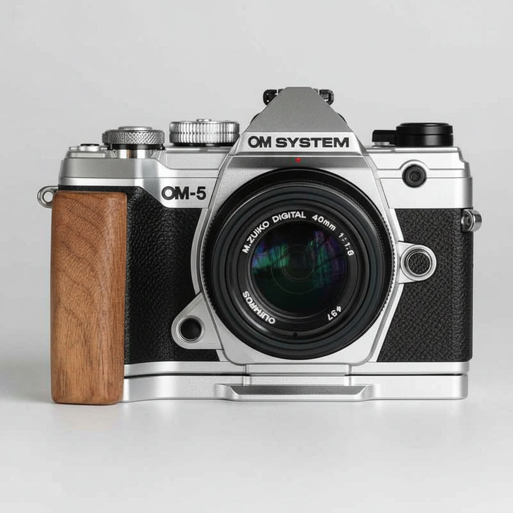 Olympus OM5 Grip E - M5 Mark III - iWoodStore