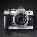Olympus OM5 Grip Wood YW Design - iWoodStore