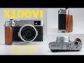 Fuji X100VI Grip Handle Fujifilm x100vi dark ebony brown walnut rosewood zebranowood grip x100vi handgrip YW design iwoodstore