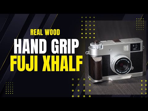 wooden handgrip for Fujifilm Xhalf