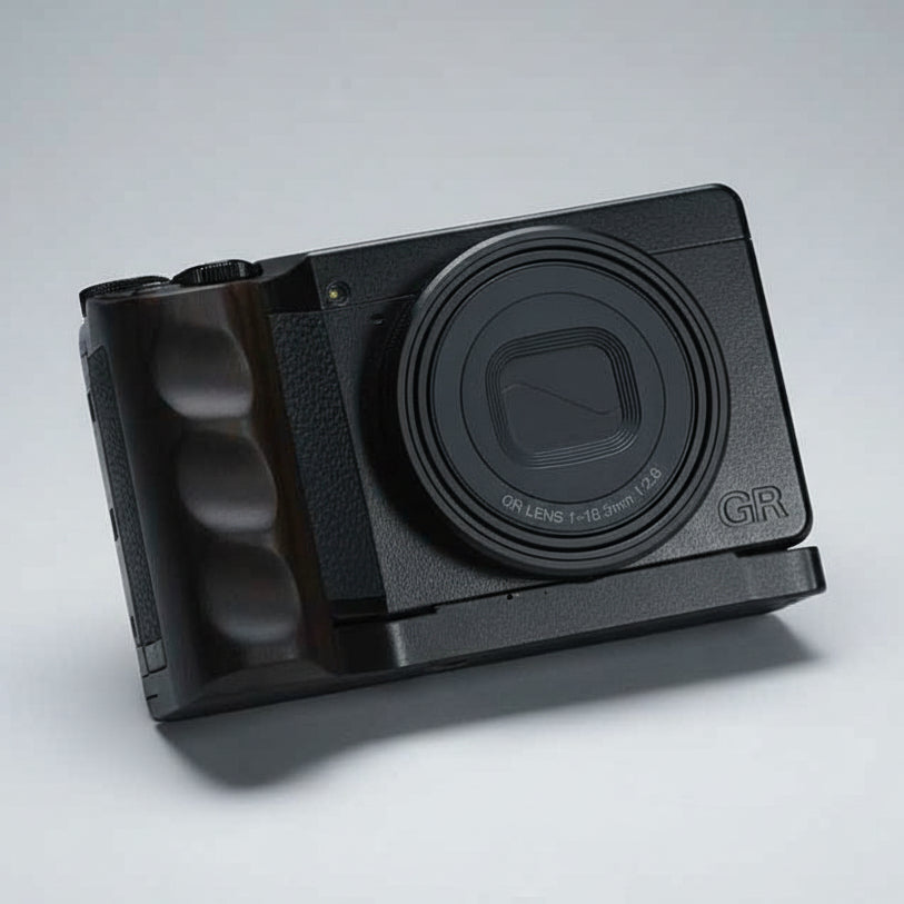 Ricoh GR4 Handgrip Wood (Ricoh GR IV) - iWoodStore