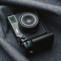 Round Fuji X100VI Grip KC Design - iWoodStore