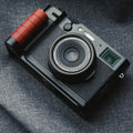 Round Fuji X100VI Grip KC Design - iWoodStore