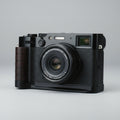 Round Fuji X100VI Grip KC Design - iWoodStore
