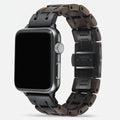 Sandalwood Black Apple Watch Band - iWoodStore