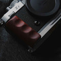 Silver Nikon ZF Handgrip Wood KC Design - iWoodStore
