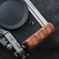 Silver Nikon ZF Handgrip Wood KC Design - iWoodStore