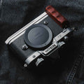 Silver Nikon ZF Handgrip Wood KC Design - iWoodStore