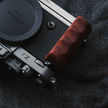 Silver Nikon ZF Handgrip Wood KC Design - iWoodStore