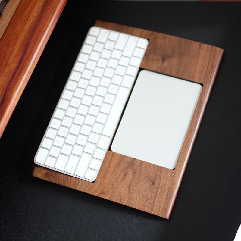 Slim Magic Keyboard and Trackpad Tray - iWoodStore