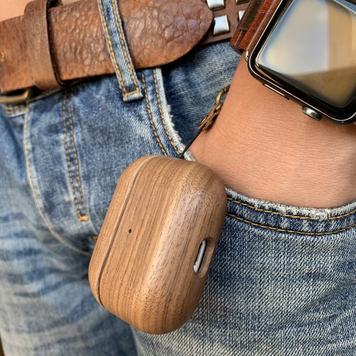 Slim Wooden Case for AirPods Pro - iWoodStore