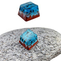 Snow-Capped Mountains Style Resin Keycap MX OEM R4 - iWoodStore