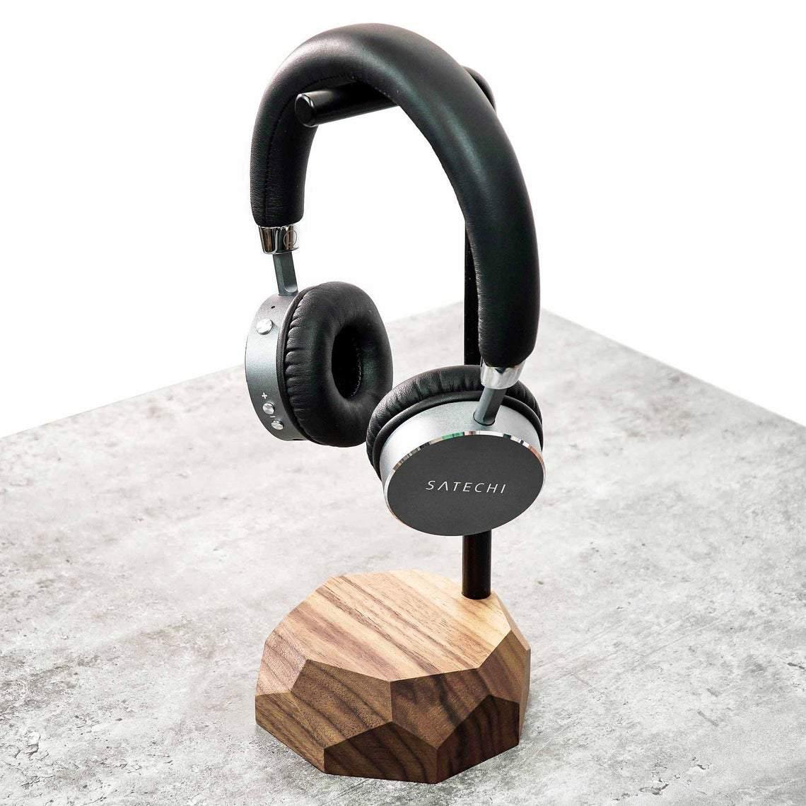 Solid Headset Holder for Desk - iWoodStore
