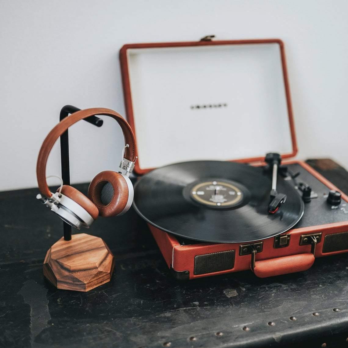 Solid Headset Holder for Desk - iWoodStore