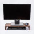 Solid Walnut Computer Monitor Riser - iWoodStore