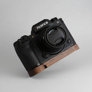 Solid Wood Fuji XH2 XH2S Grip Base Plate - iWoodStore
