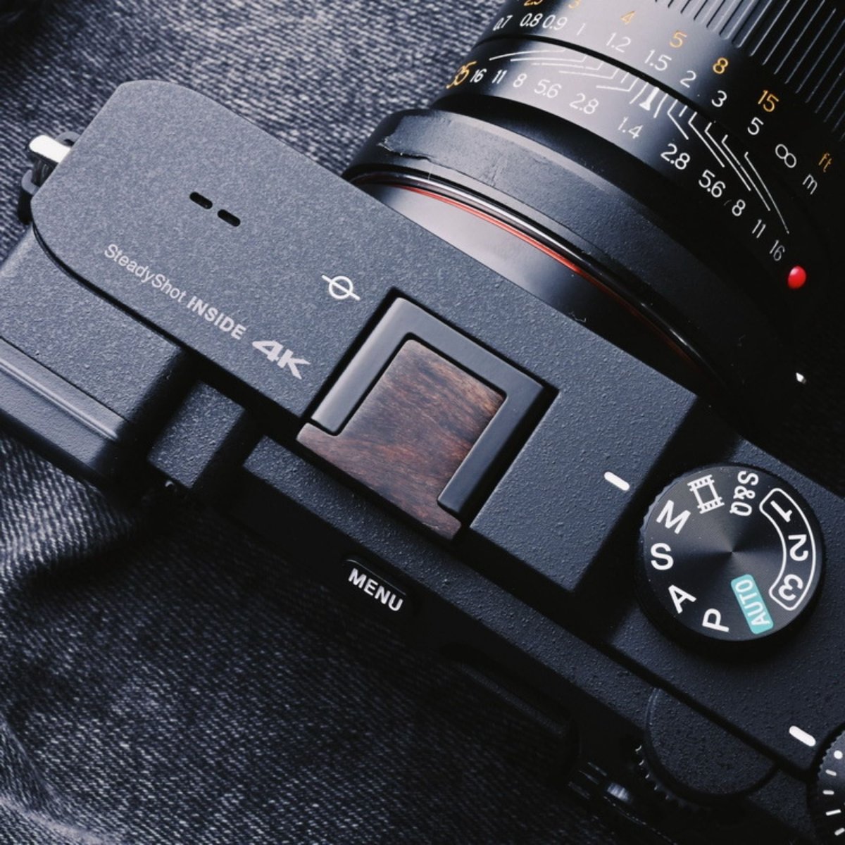 Sony A7C A7M4 Shutter Button Hot Shoe Cover Set - iWoodStore