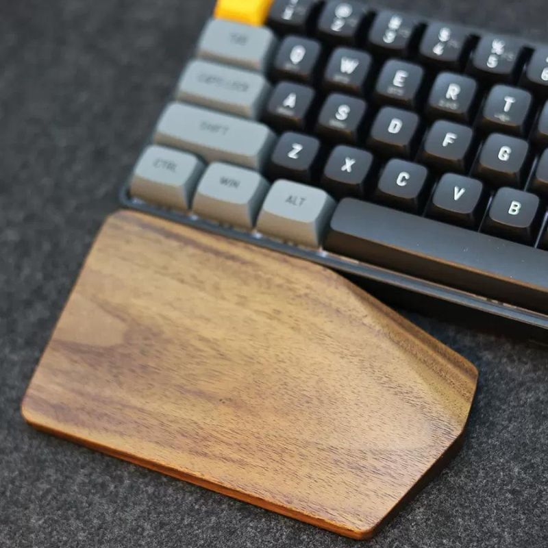 Split Palm Rest Support for Mechanical Keyboards - iWoodStore
