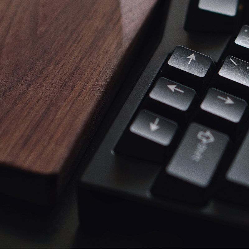 Split Palm Rest Support for Mechanical Keyboards - iWoodStore