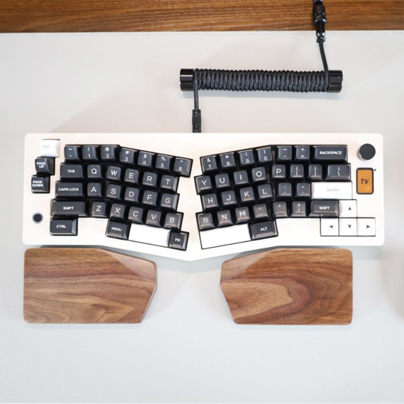Split Palm Rest Support for Mechanical Keyboards - iWoodStore