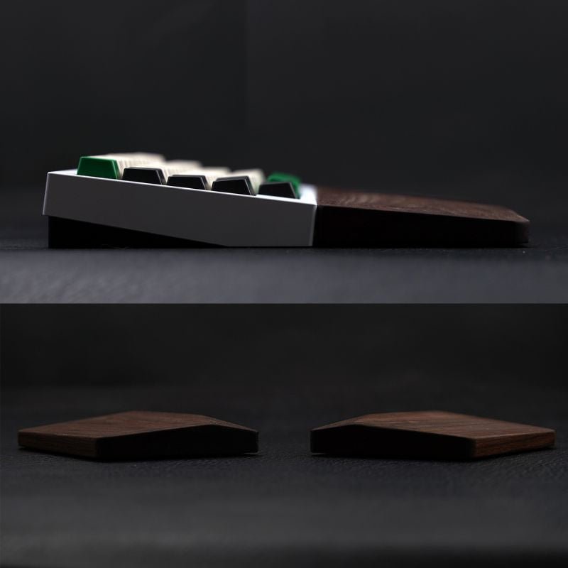 Split Palm Rest Support for Mechanical Keyboards - iWoodStore