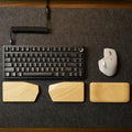 Split Palm Rest Support for Mechanical Keyboards - iWoodStore
