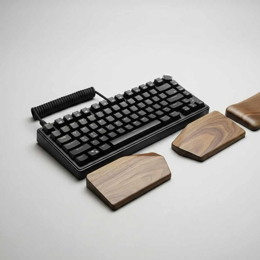 Split Palm Rest Support for Mechanical Keyboards - iWoodStore