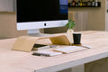 U shaped Monitor Shelf for Desk - iWoodStore