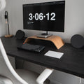 U shaped Monitor Shelf for Desk - iWoodStore