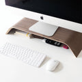 U shaped Monitor Shelf for Desk - iWoodStore