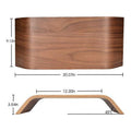 U shaped Monitor Shelf for Desk - iWoodStore