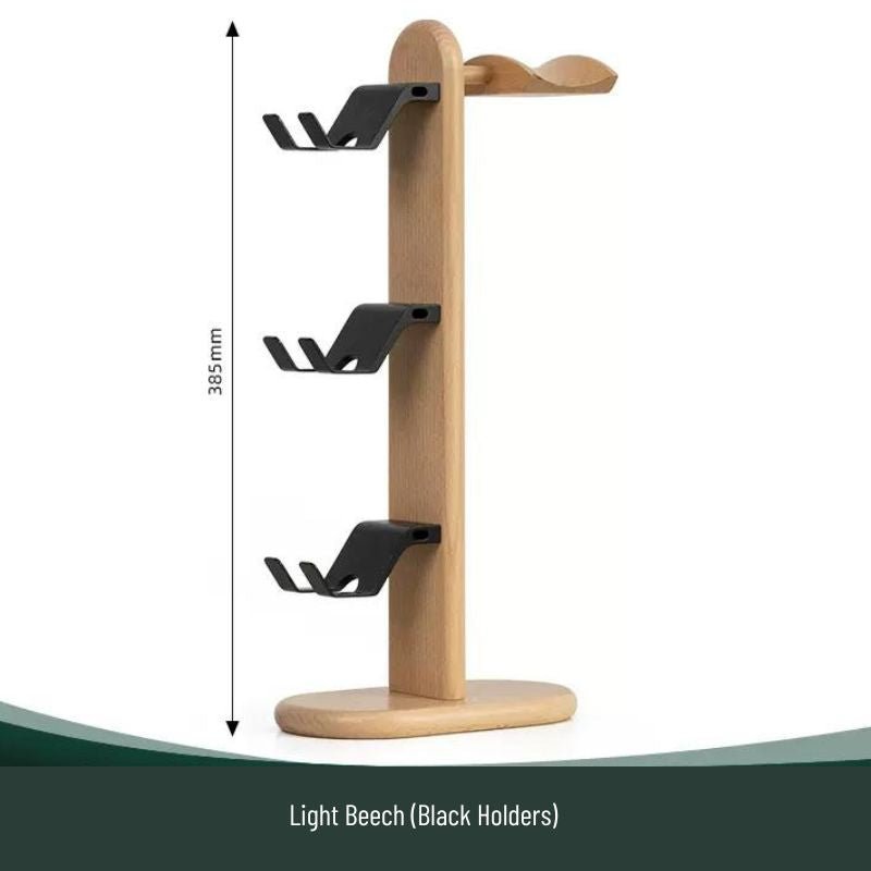 Universal 3 Tier Controller Stand Wood - iWoodStore