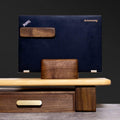 Vertical Laptop Stand for Desk - iWoodStore