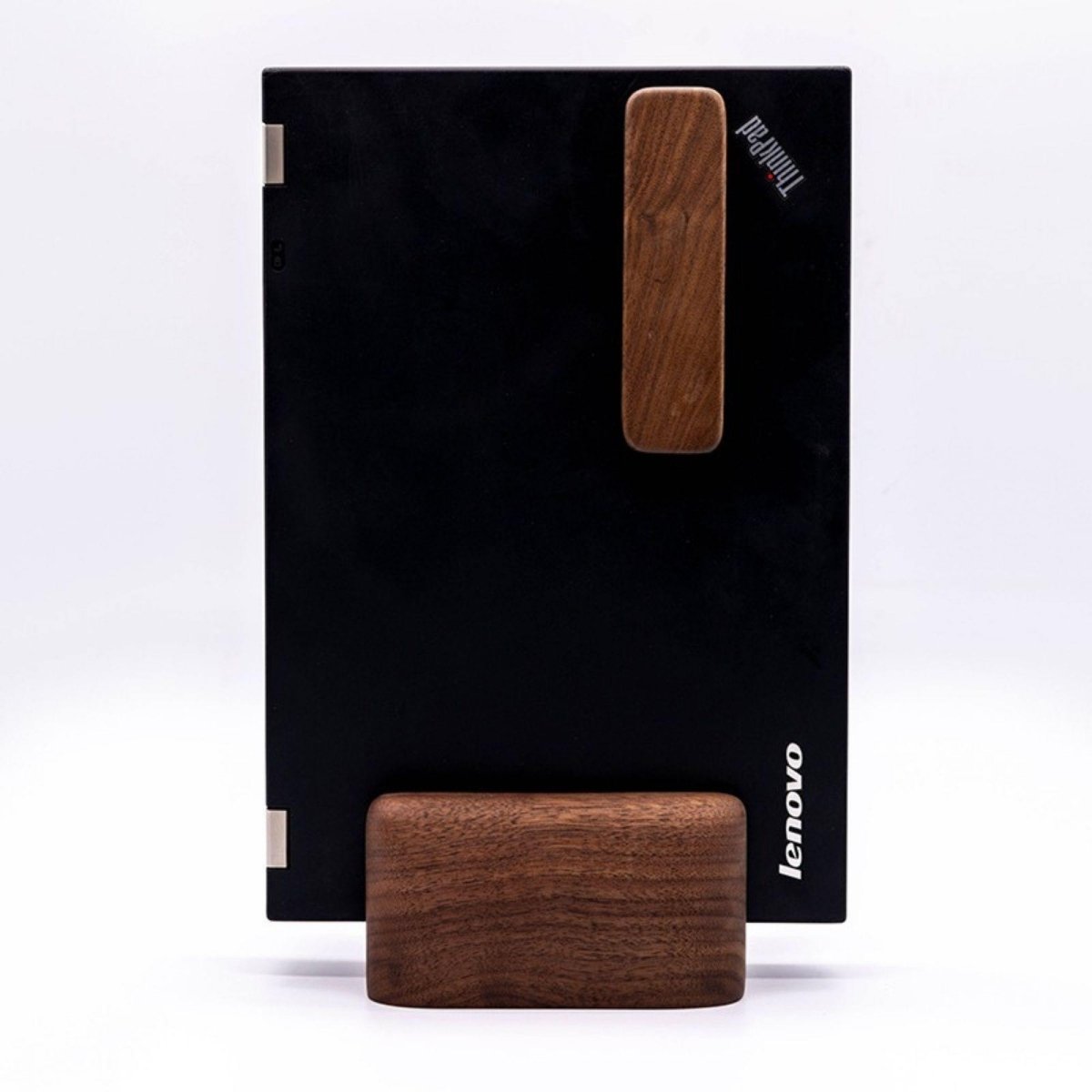 Vertical Laptop Stand for Desk - iWoodStore