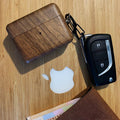 Walnut AirPods Pro Case with Keychain - iWoodStore