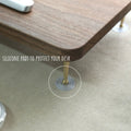 Walnut Monitor Holder with USB Ports - iWoodStore