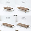 Walnut Monitor Holder with USB Ports - iWoodStore